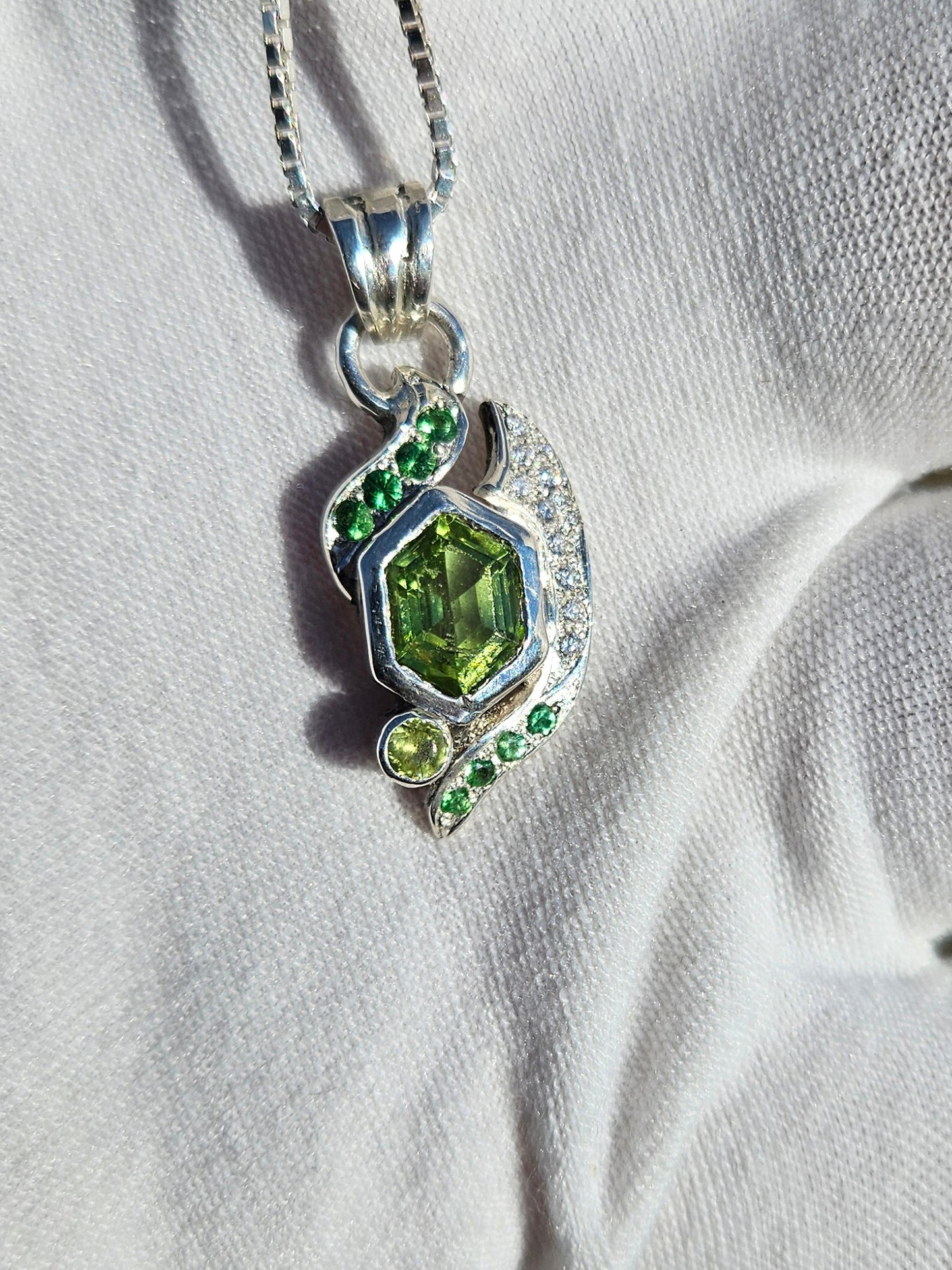 Peridot pendant