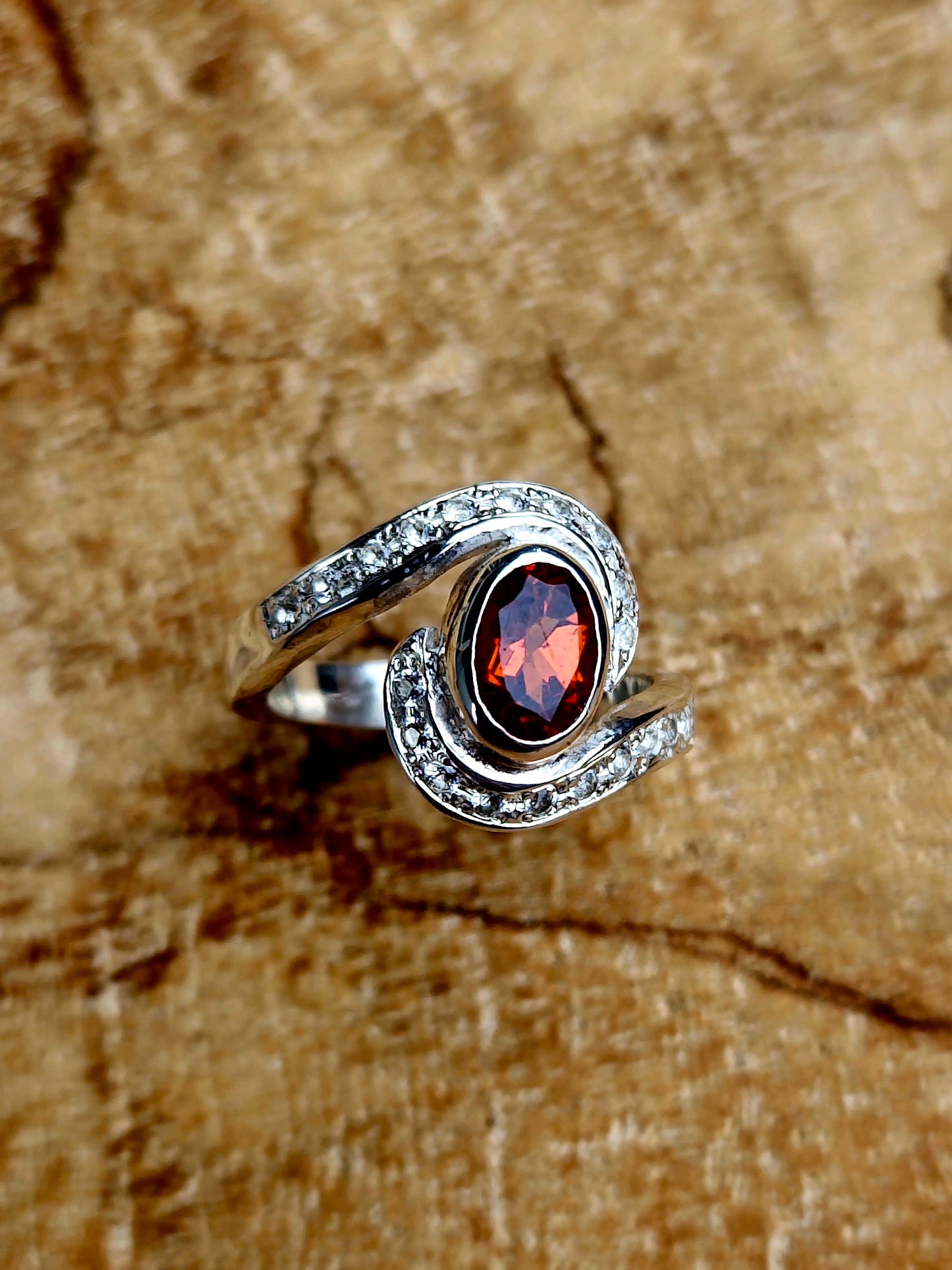 Garnet ring