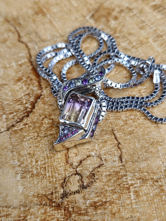 Ametrine pendant