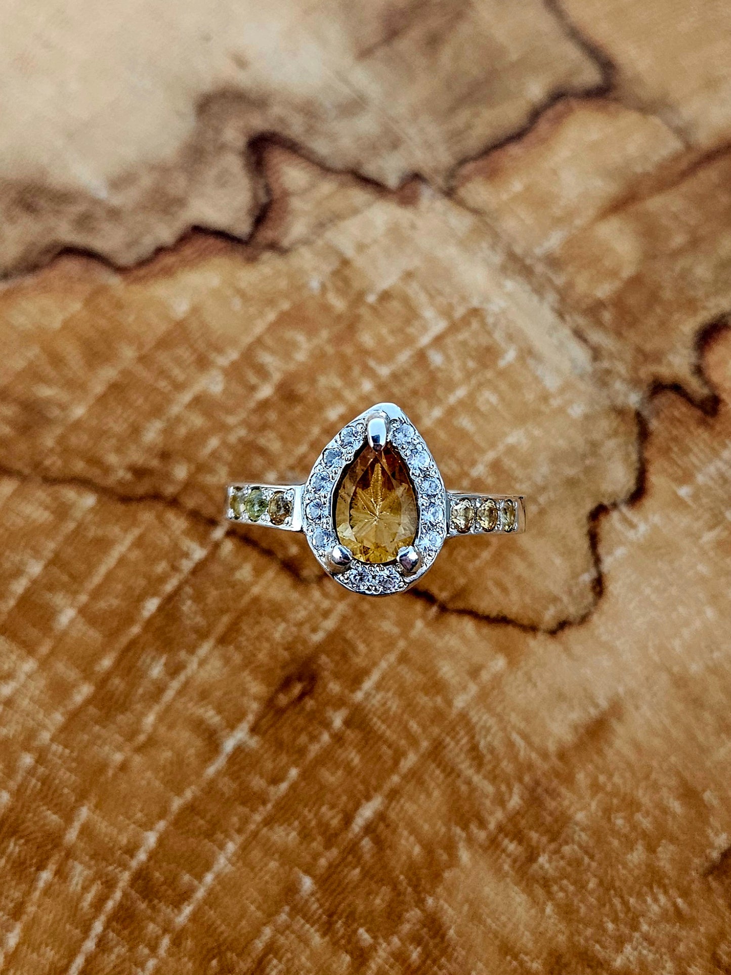 Citrine ring