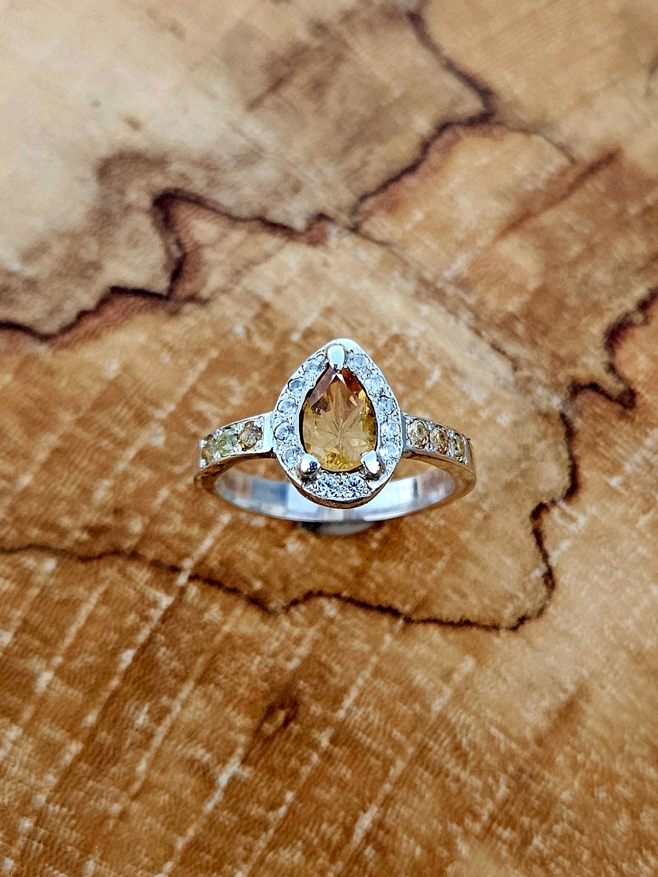 Citrine ring