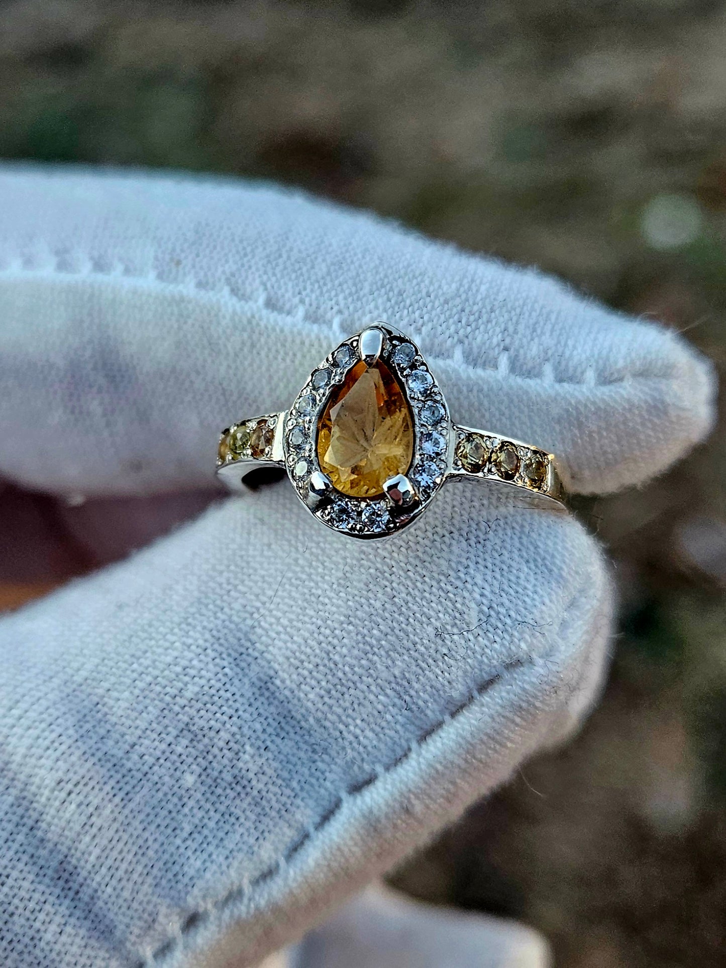 Citrine ring