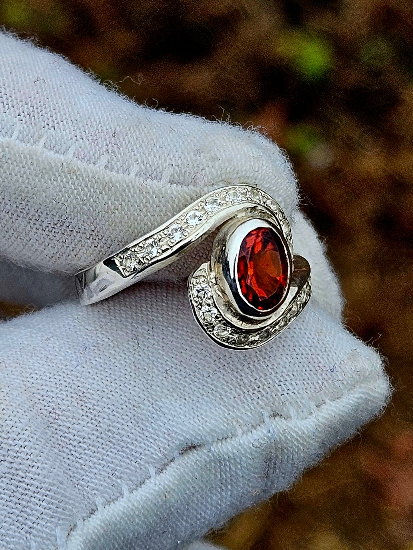 Garnet ring