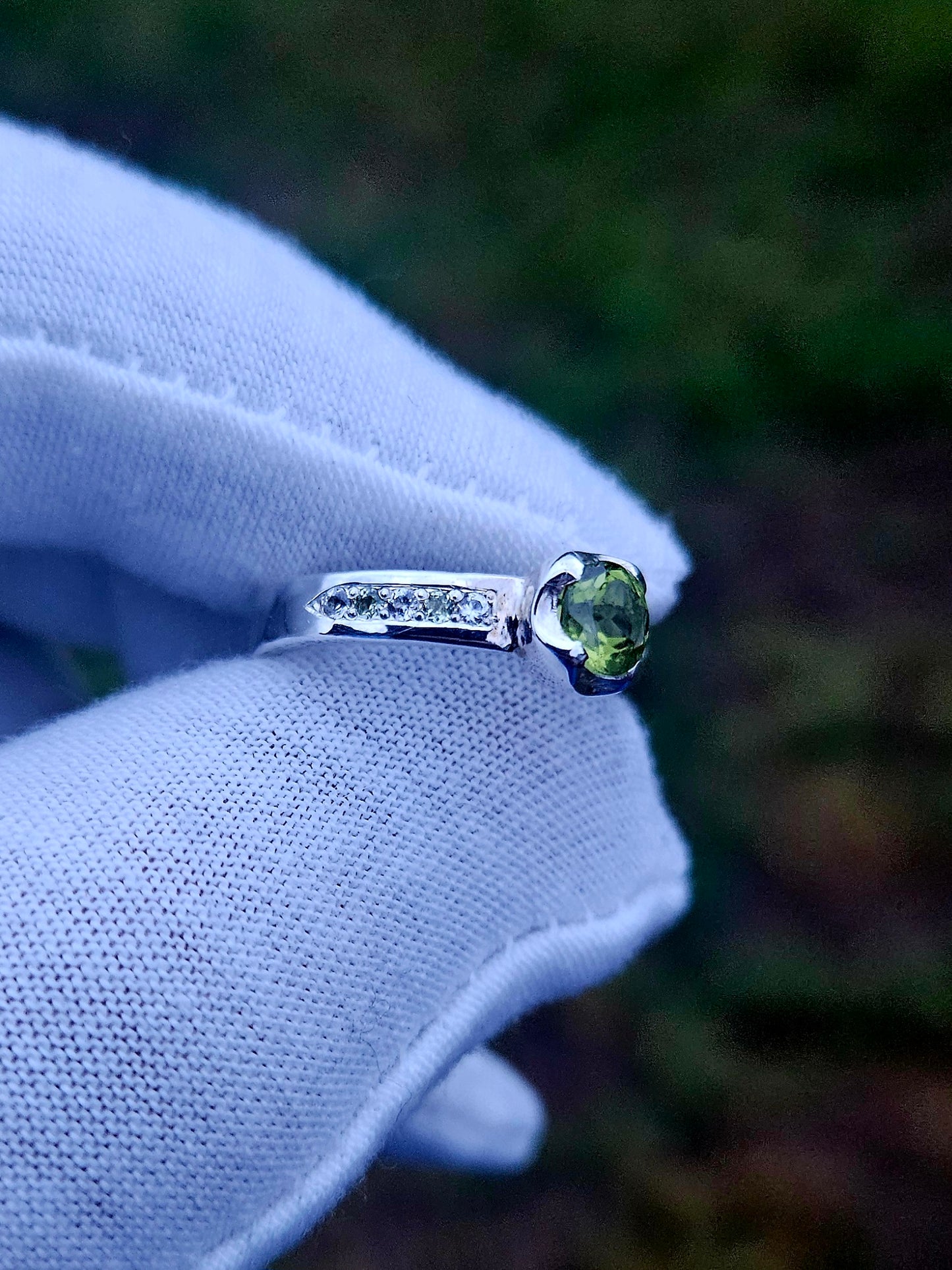 Peridot ring