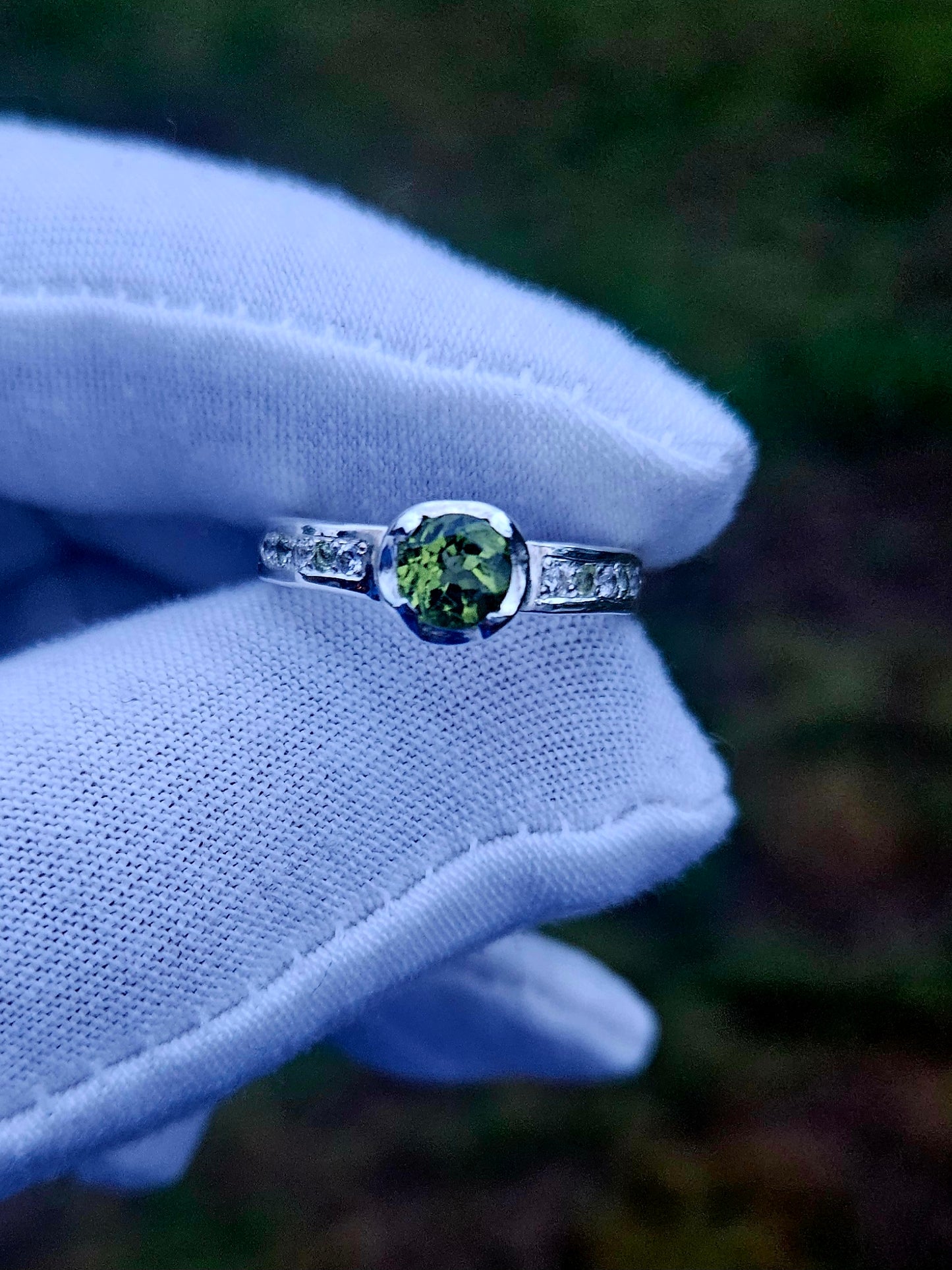 Peridot ring